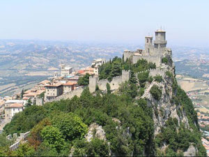 panoramica su San Marino